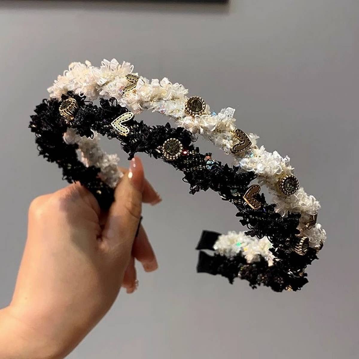 VINTAGE MAILLARD HIGH TOP HEADBAND_CWAHA1695