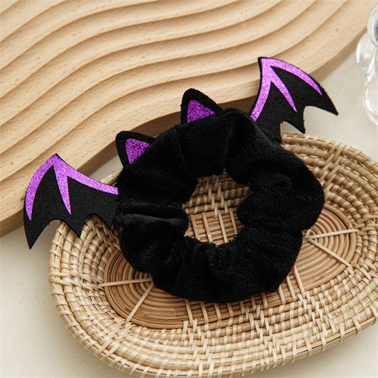FLUFFY HALLOWEEN SCRUNCHIES_CWAHA0345