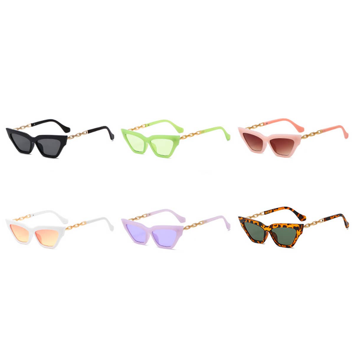 NEW PERSONALIZED RETRO CAT-EYE SUNGLASSES