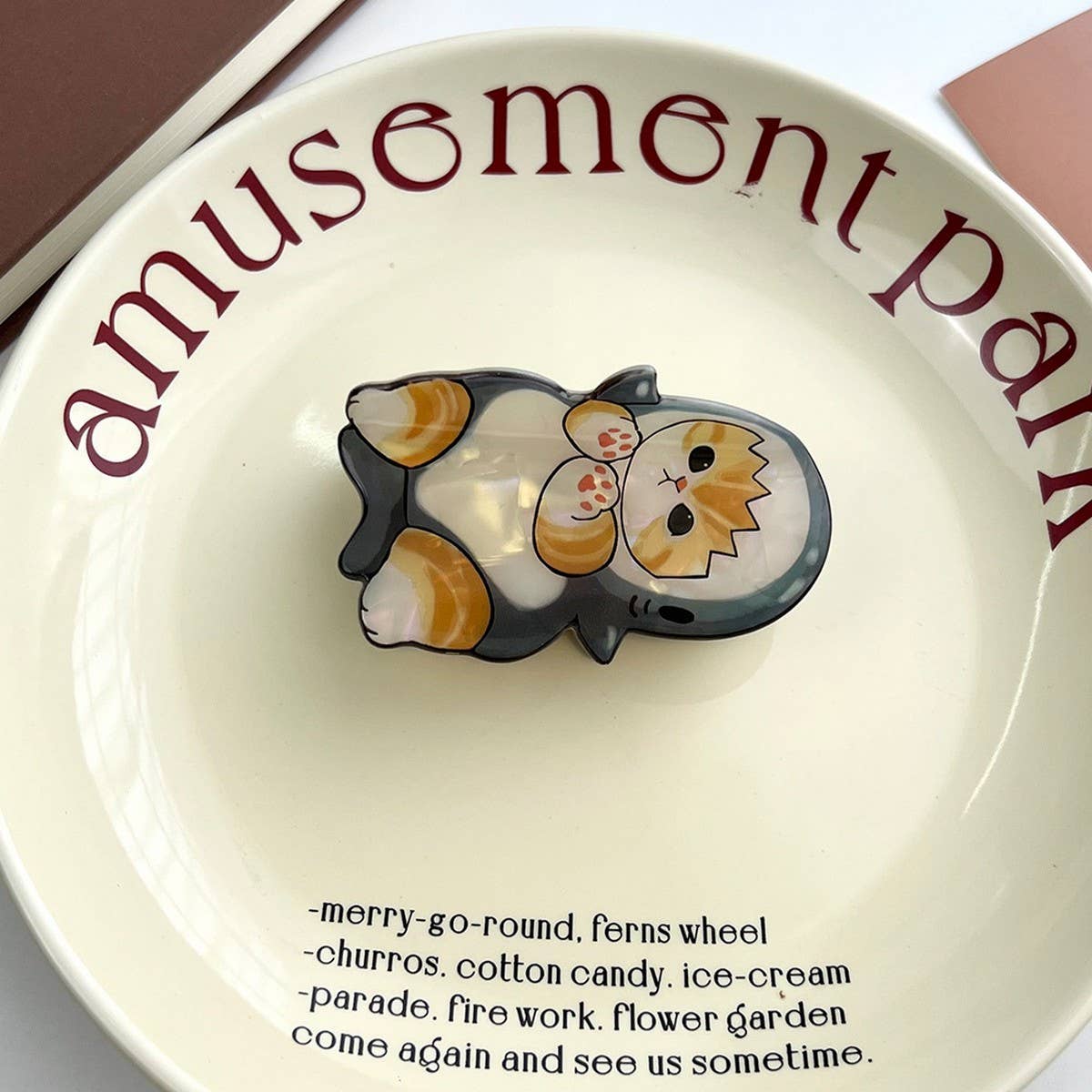 Cute Cat & Dog Claw Clip ? Acetate Animal Hairpin