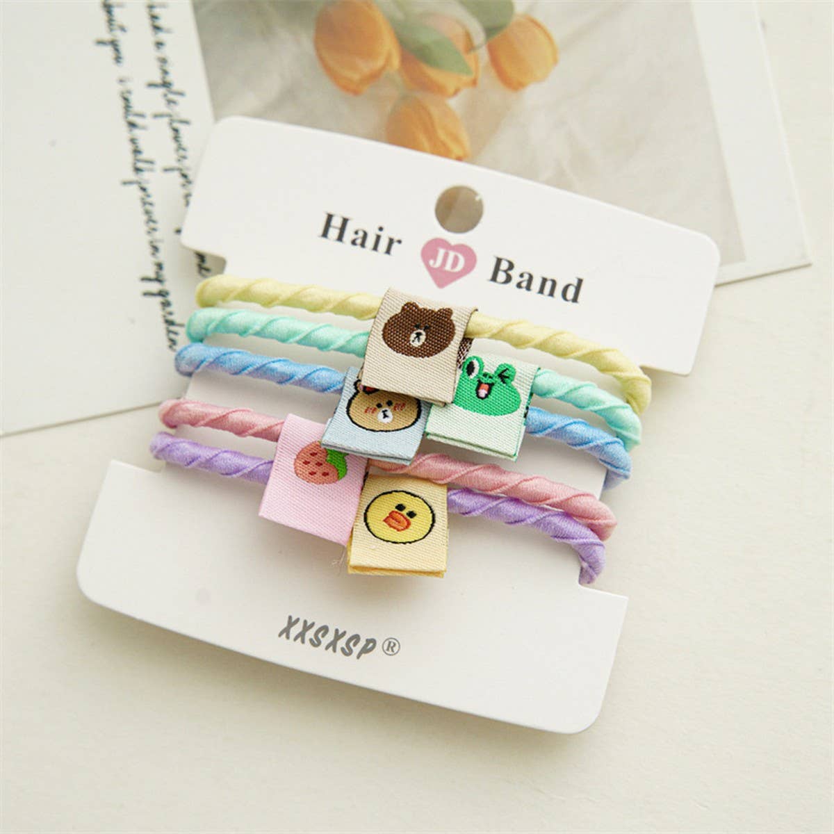 SWEET CANDY COLOR CHILDREN'S HAIR TIES_CWAHA1114