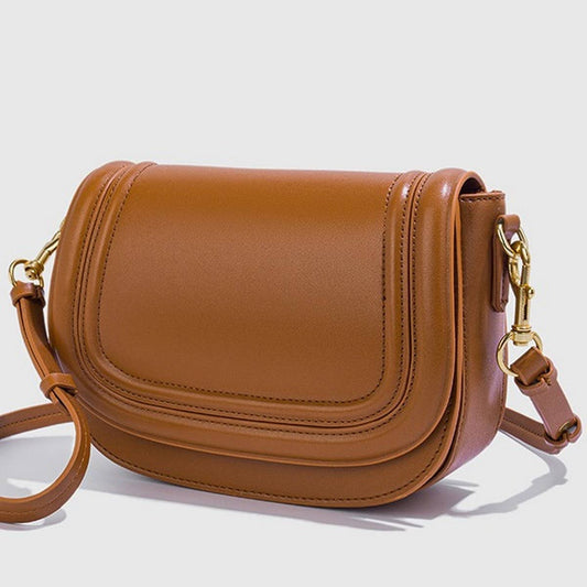 POPULAR WIDE SHOULDER STRAP SADDLE BAG FOR WOMEN_CWAB3421