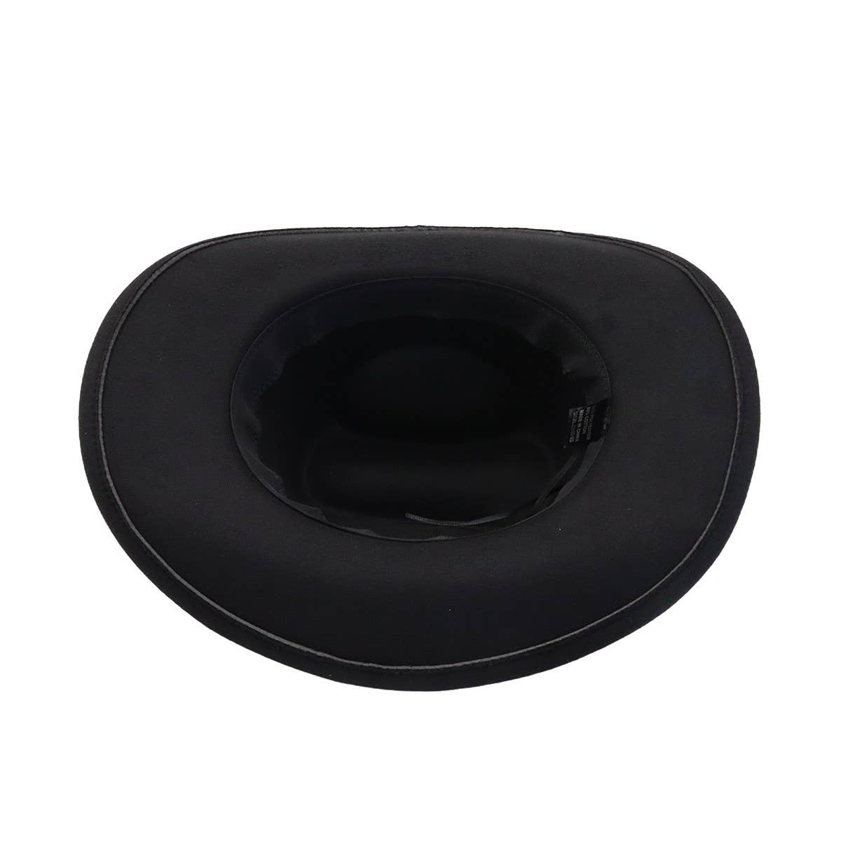 New Wool Fedora Cowboy Hat Western Ethnic Style_CWAH04465