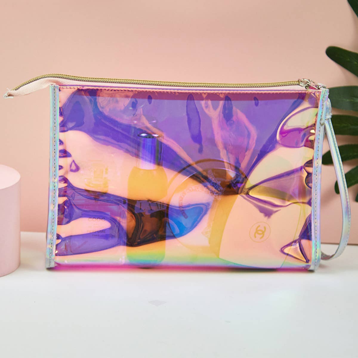 COLORFUL WATERPROOF WASH BAG TRANSPARENT MAKEUPBAG_CWAB1452