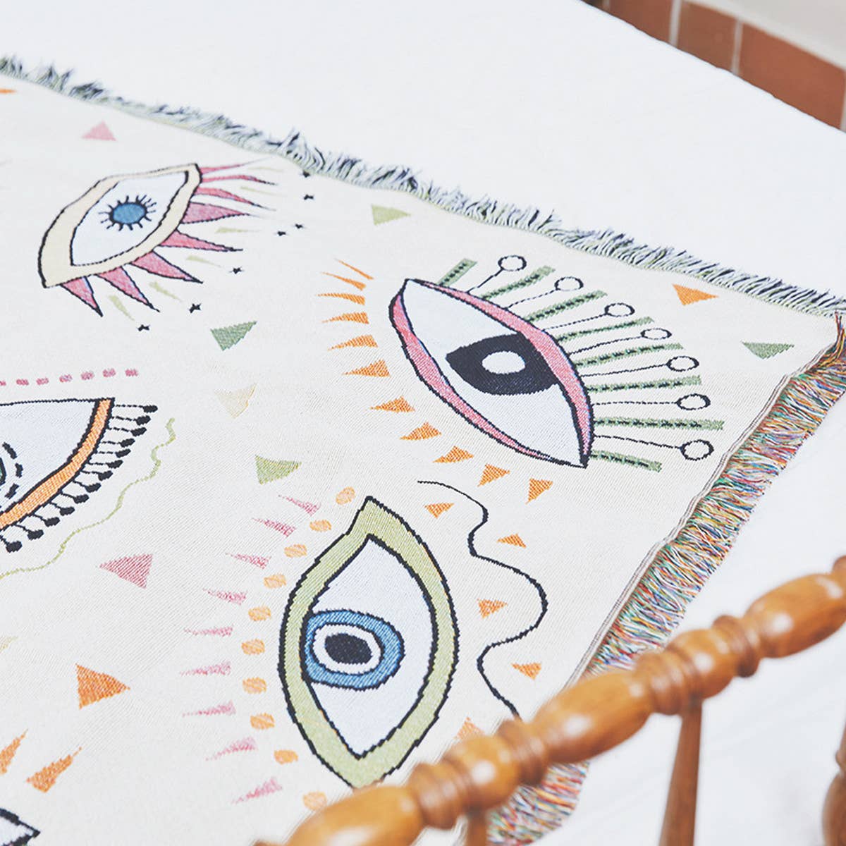 JACQUARD SOFA BLANKET CAMPING BLANKET