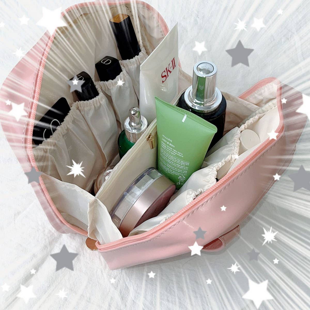 TRAVEL PORTABLE WATERPROOF TOILETRY BAG_CWAB2811