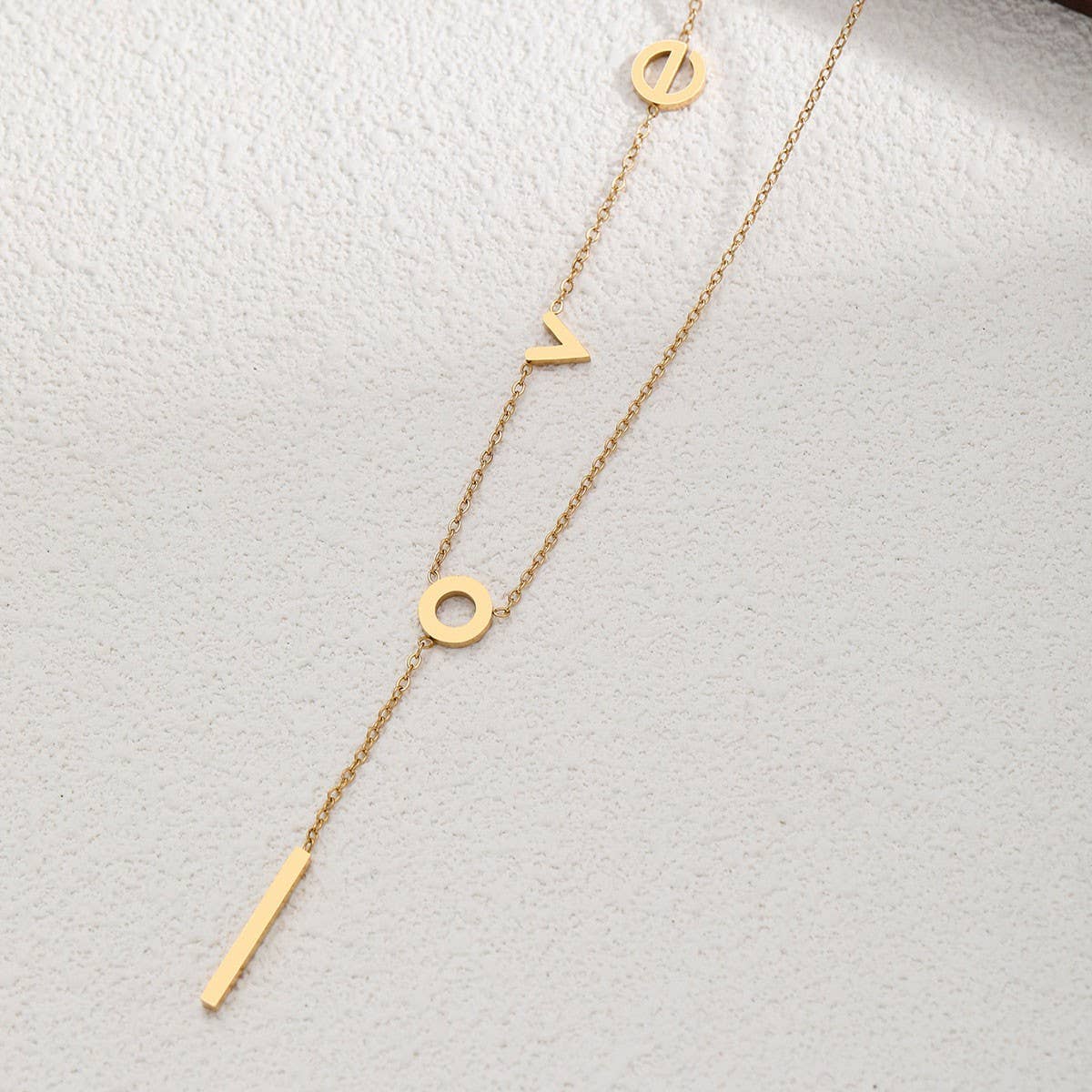 NICHE DESIGN TITANIUM STEEL NON-FADING NECKLACE_CWMM3576