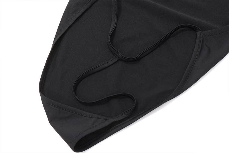 Sexy U-Neck Hollow Bodycon Long Sleeve Jumpsuit