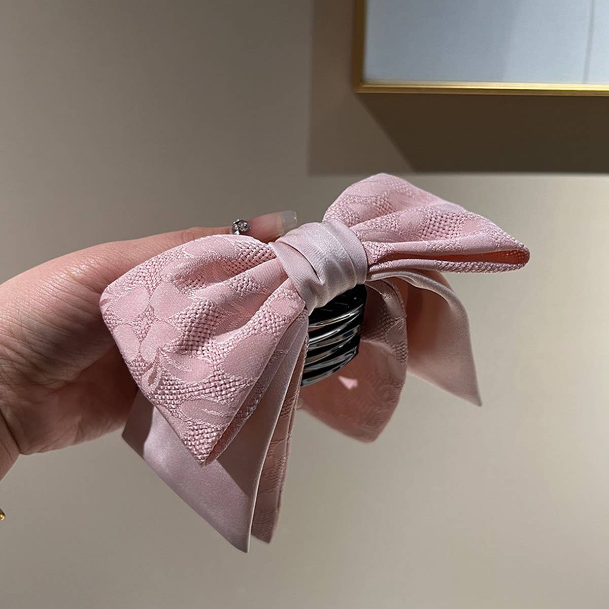 SPRING AND SUMMER HIGH-END LOVE BOW HAIRPINS_CWAHA1201