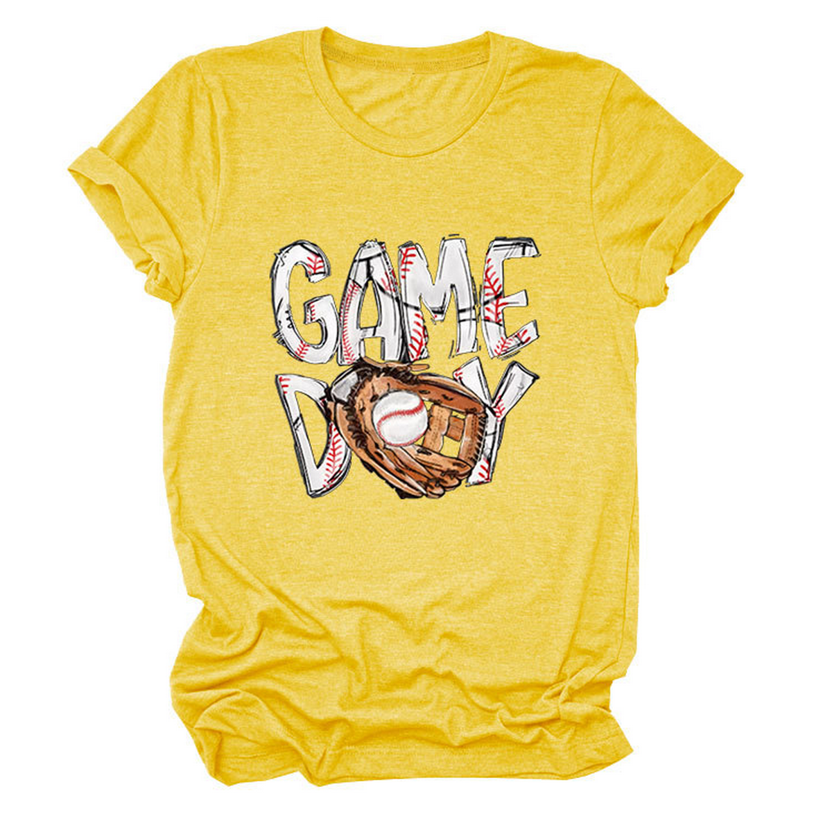 New Women's Plus Size Short Sleeve Glove Tee_CWTTS1513