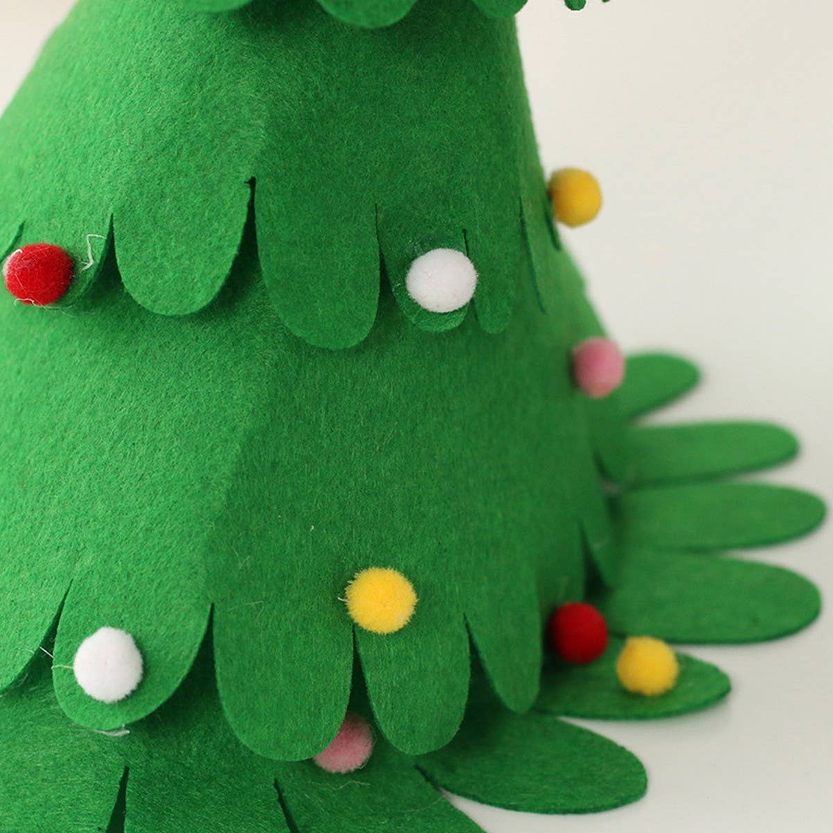 Creative Felt Christmas Tree Wine Bottle Cover_CWAJE05376