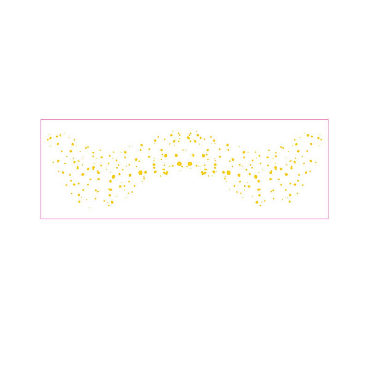 Gold Foil Freckle Tattoo Stickers Waterproof