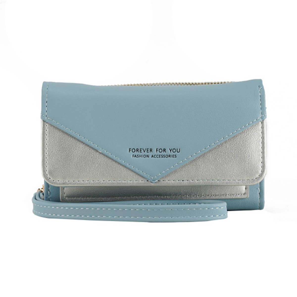 WOMEN EXQUISITE AND SIMPLE CONTRAST WALLET_CWAB1252