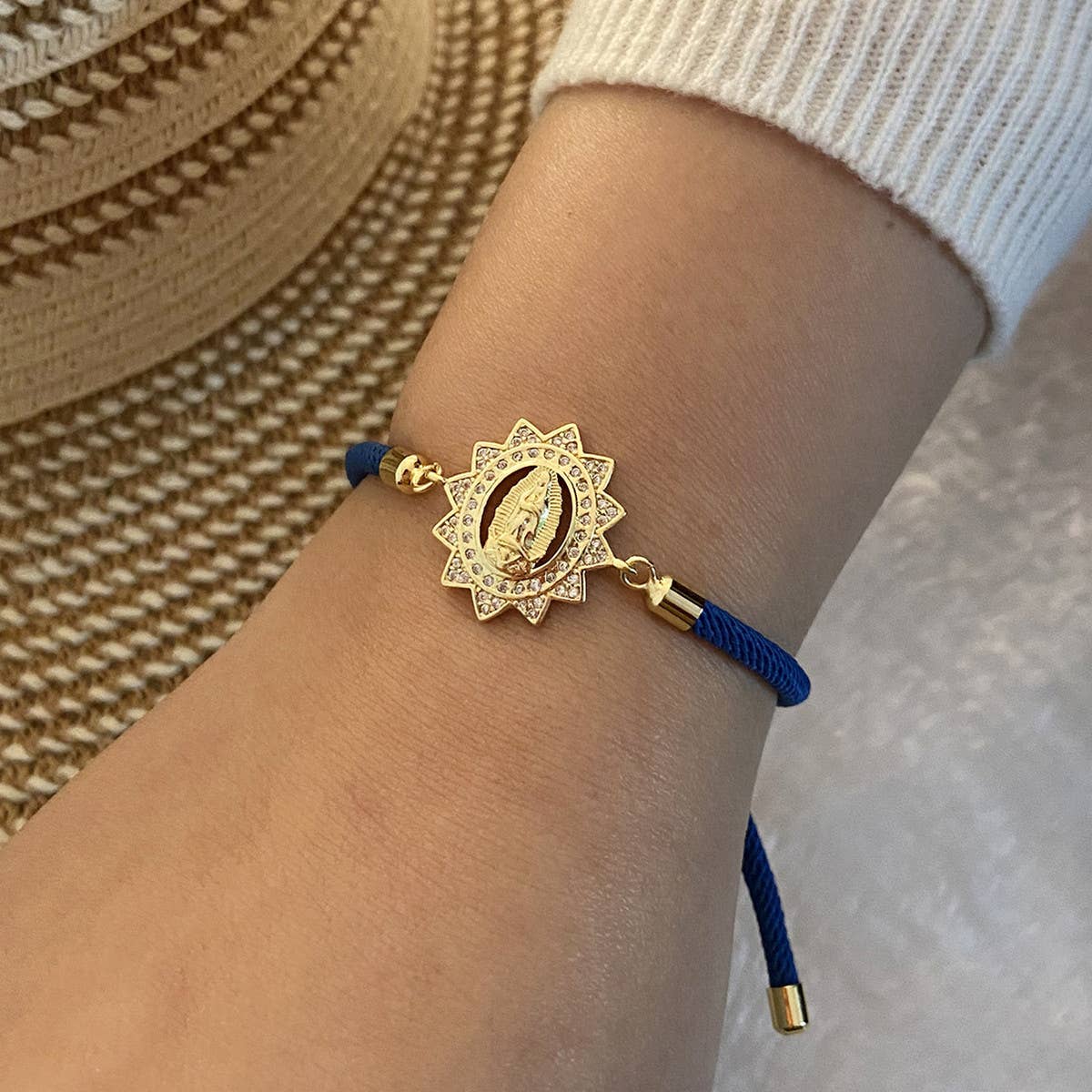 ADJUSTABLE COPPER MICRO-EMBELLISHED BRACELET_CWAHA0887