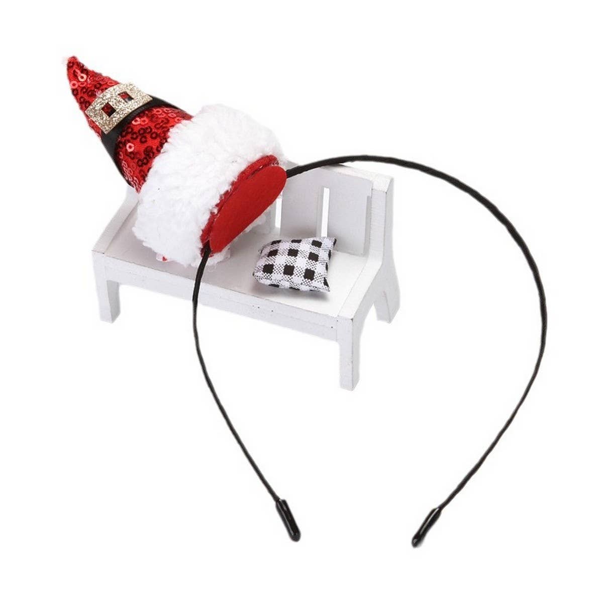 CHRISTMAS HAIRPIN DECORATION HAT HEADBAND GIFT