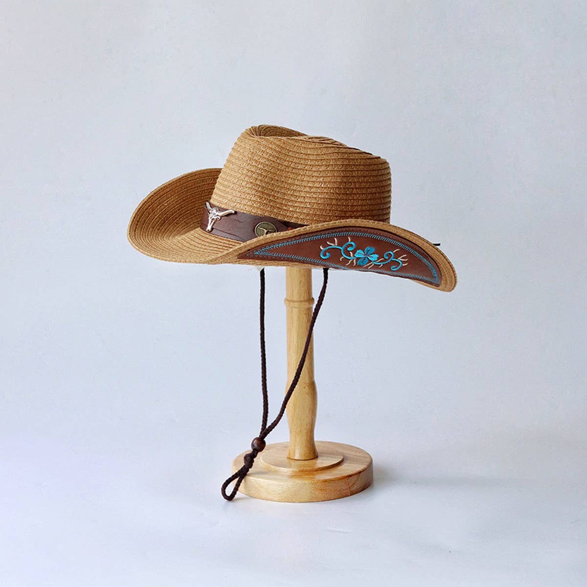 Summer retro fashion jazz straw hat_CWAH3449