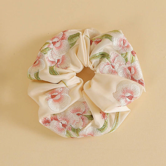 Orchid Embroidered Hair Tie for Qipao_CWAHA5412