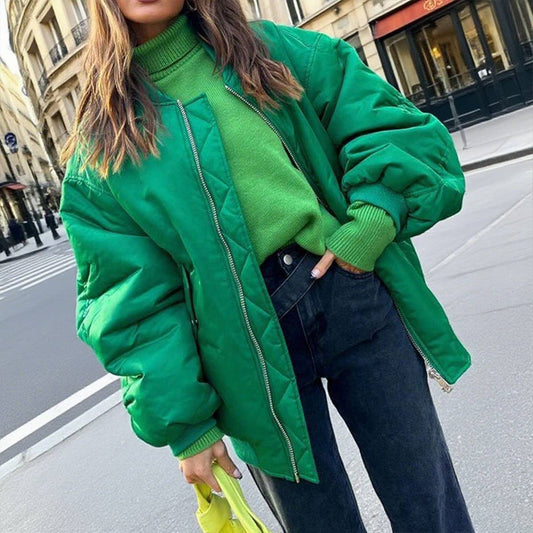 Street baseball jackets and loose cotton clothes