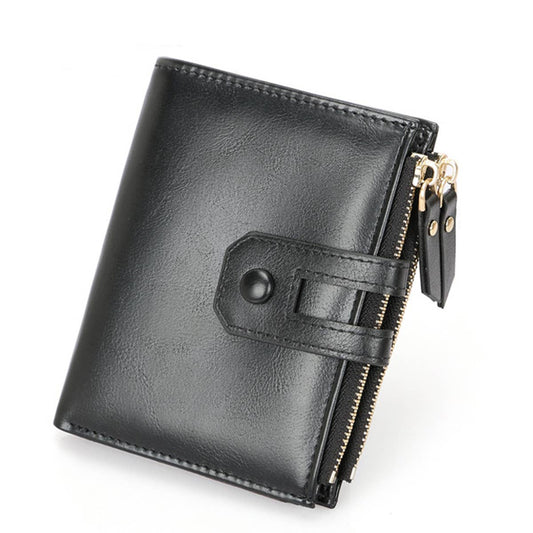 MEN CASUAL ZIPPER COIN PURSE WALLET_CWAB1343