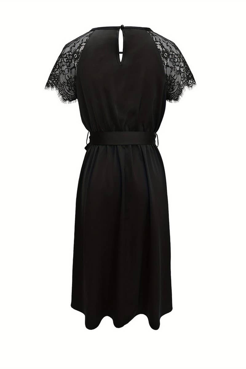 CWDMD5077_ELEGANT HIGH-GRADE LACE A-LINE EVENING DRESS