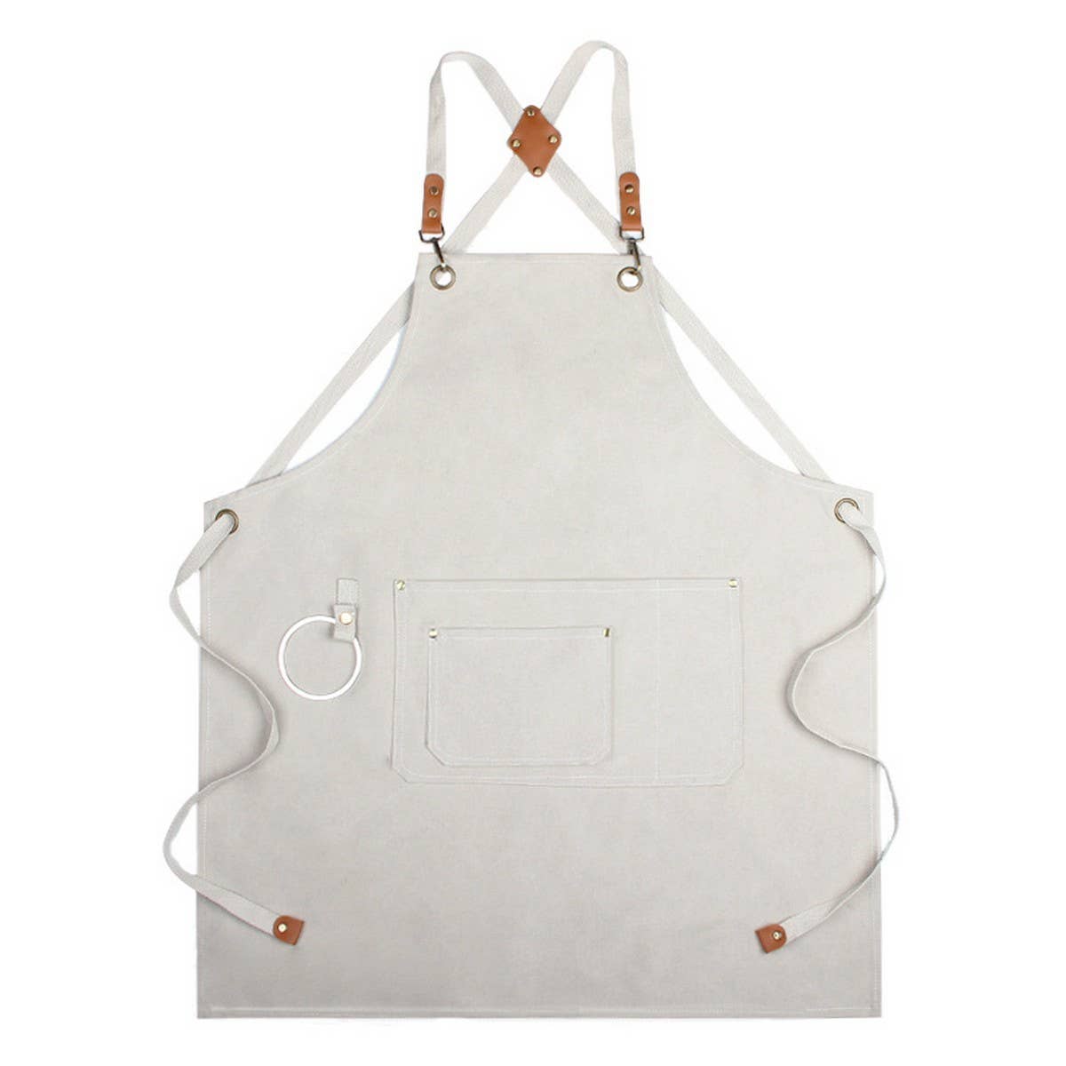 CWAB3994_COTTON POCKET WATERPROOF THICK CANVAS WORK APRON
