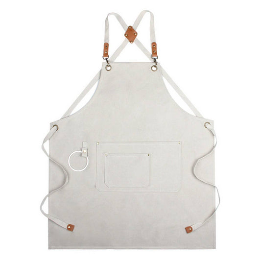 CWAB3994_COTTON POCKET WATERPROOF THICK CANVAS WORK APRON