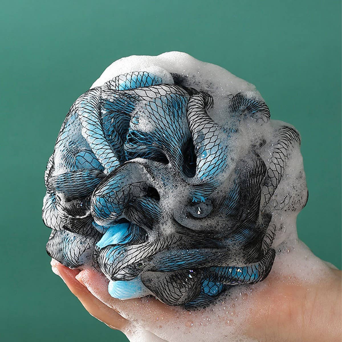 BATH POUF COLOR SET SUPER SOFT NON-FRAGILE_CWMM3345