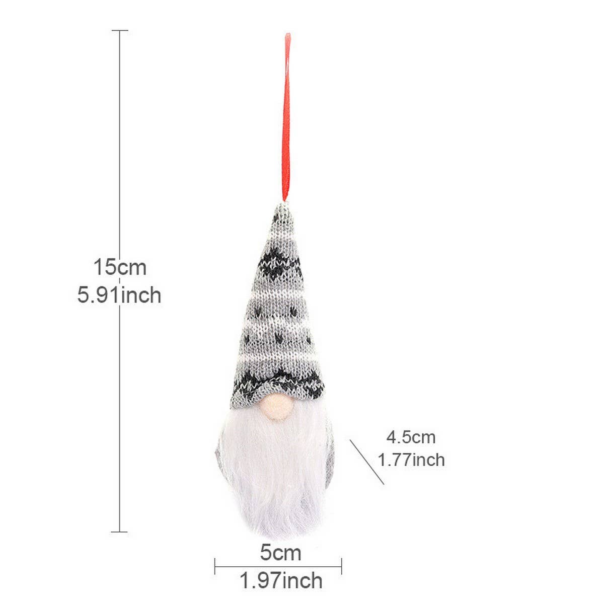 CWMM1743_Christmas Knitted Forest Old Man Home Pendant