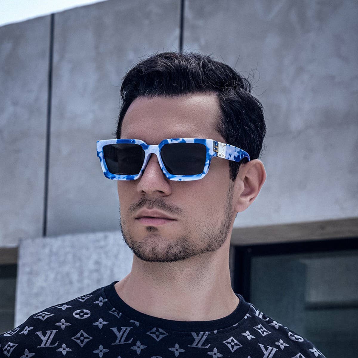 SMALL FRAME SUNGLASSES CELEBRITY STYLE SUNGLASSES_CWASG0681