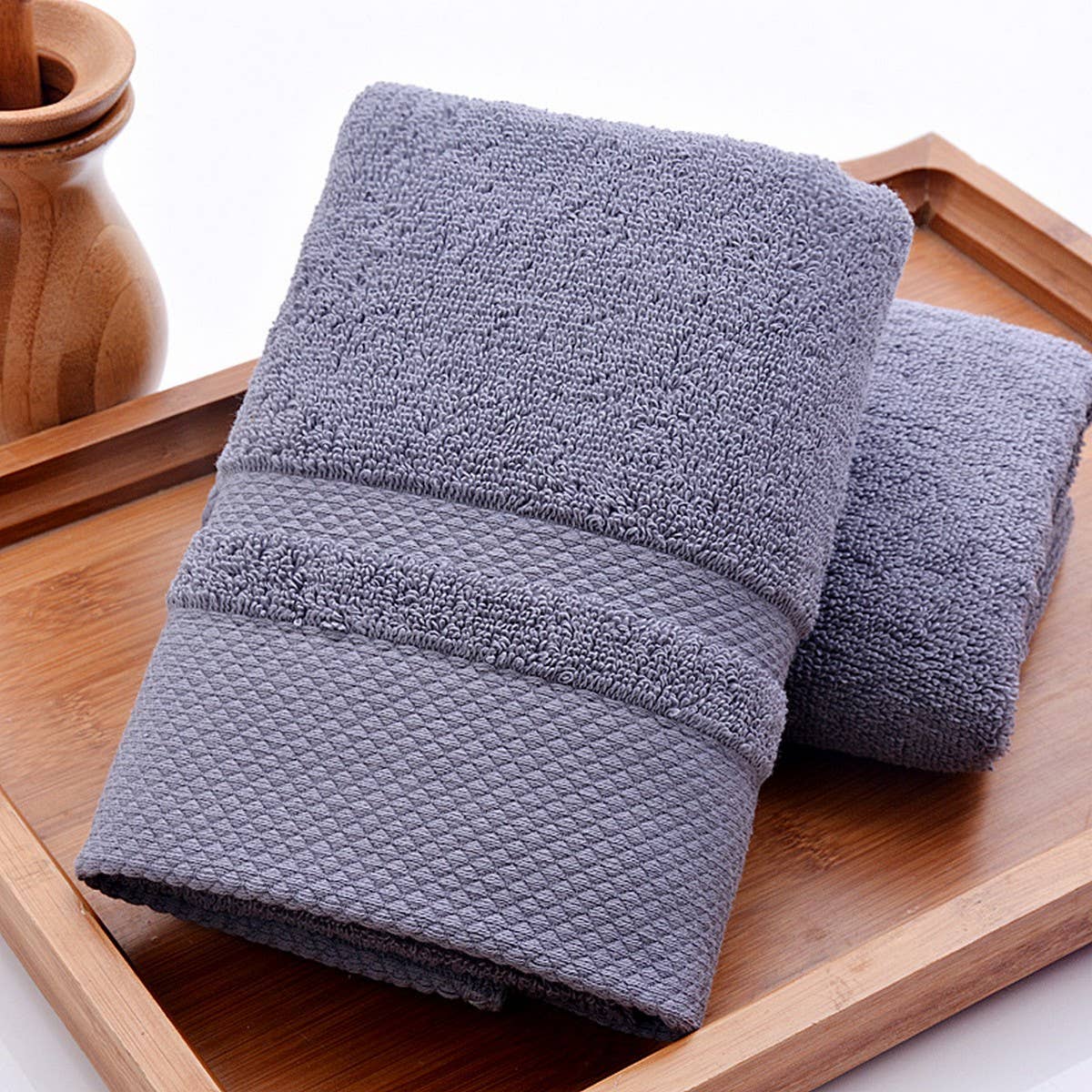 LONG-STAPLE COTTON HOUSEHOLD ABSORBENT TOWEL