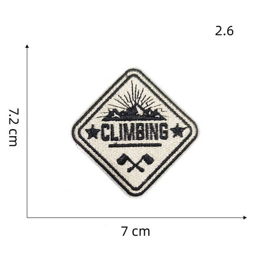 NEW OUTDOOR COLORFUL BEAR EMBROIDERED PATCH