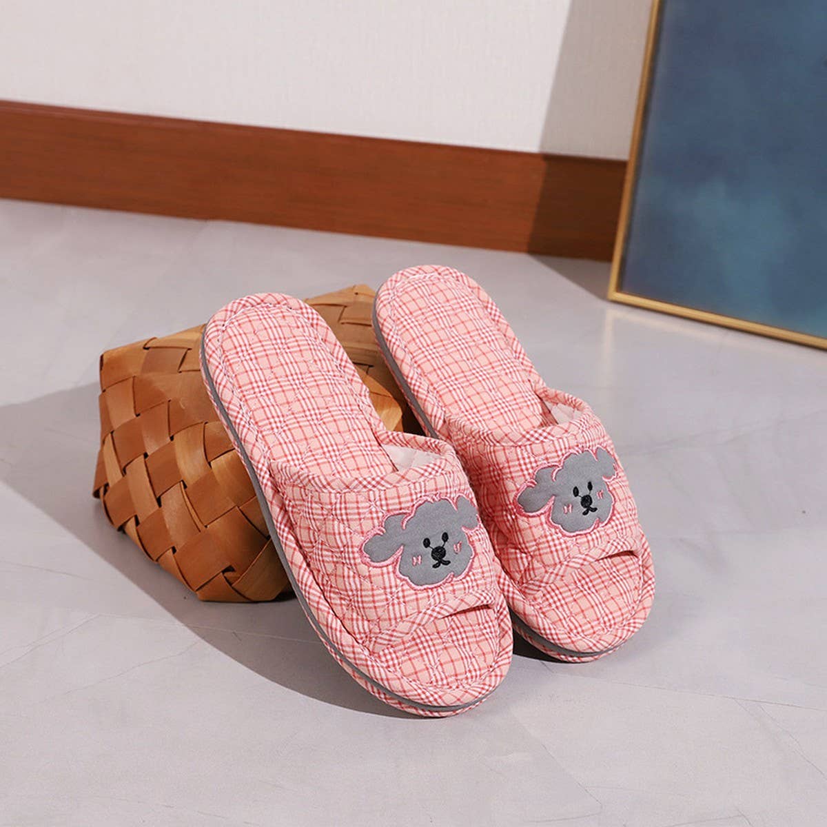 Cinnamoroll Cotton Floor Slippers 3-Layer