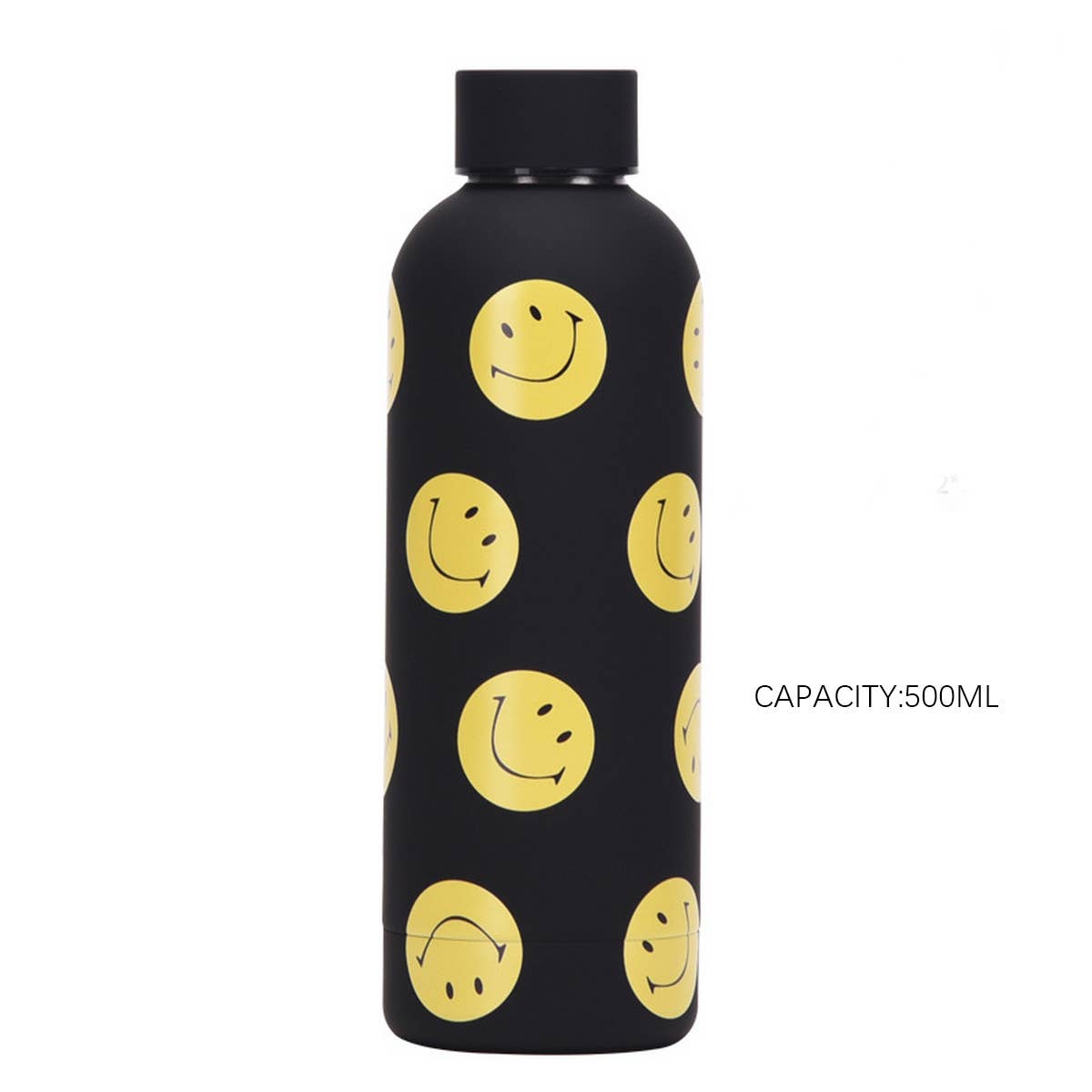 NEW SMILING FACE STAINLESS STEEL THERMOS CUP