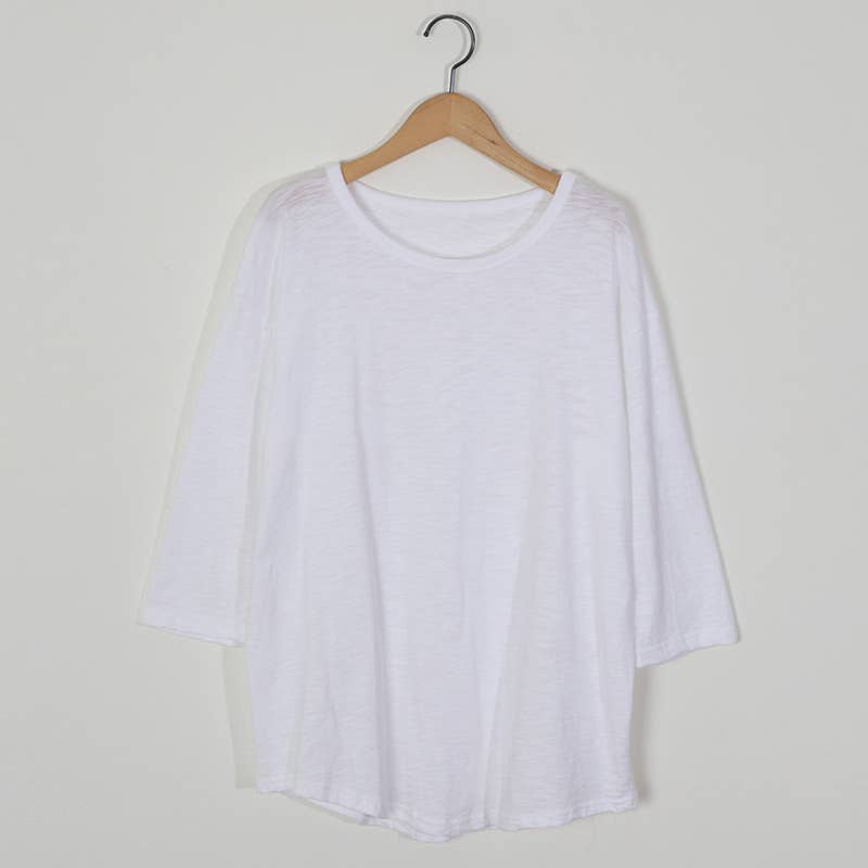 IMITATION LINEN PURE COTTON COMFORTABLE BLOUSE