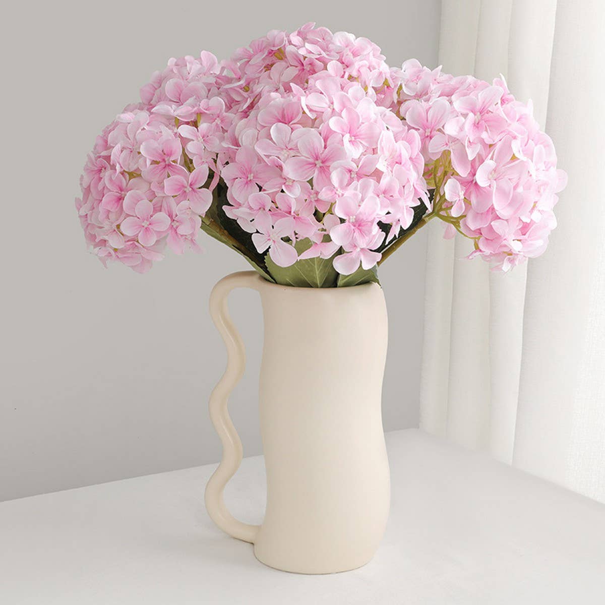 Wedding Decor Artificial Large Hydrangea Bouquet