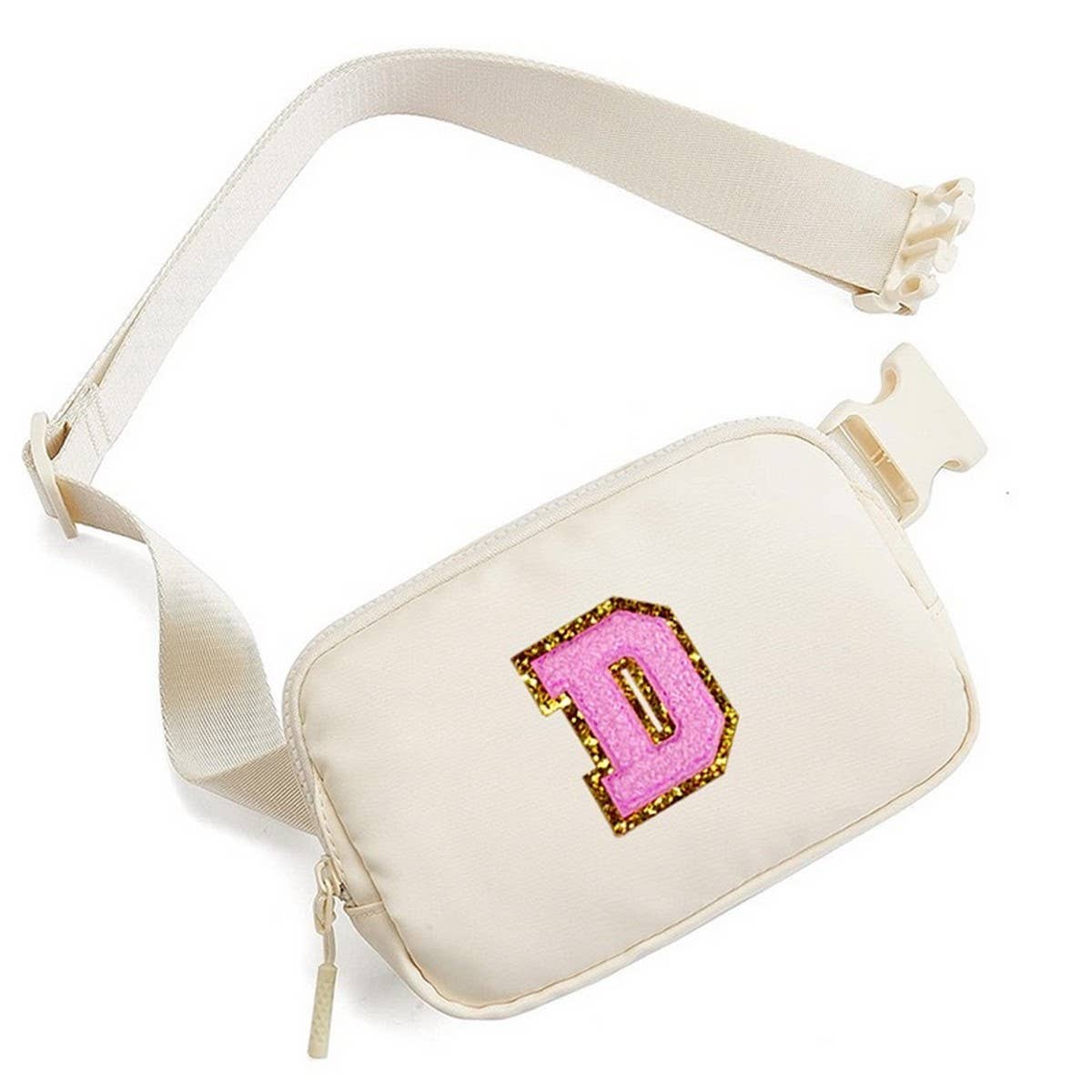 Nylon Letter Belt Bag??Adjustable Sport Waist Pack_CUAB0281