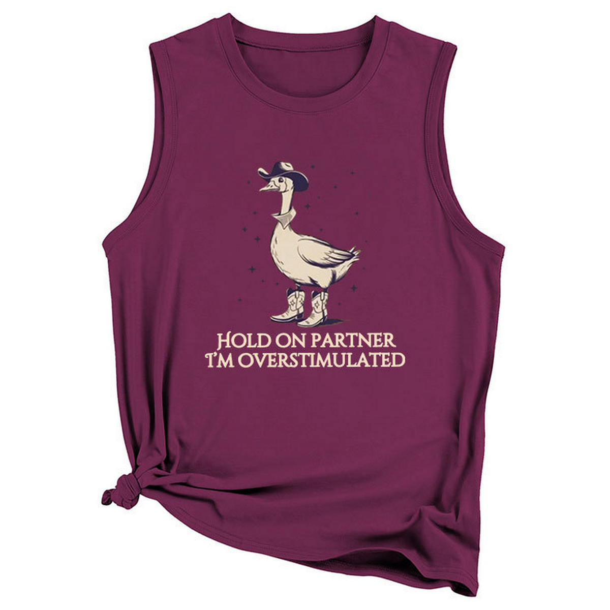 Cute Graphic Tank Top for Women, Loose Fit