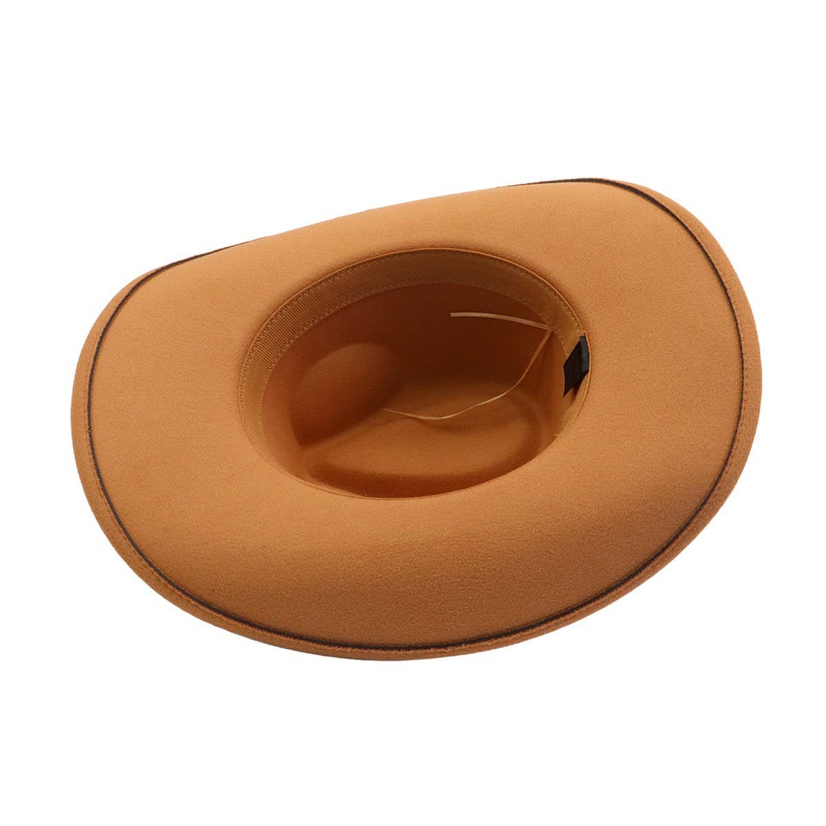 Western  Cowboy Fedora Hat Ethnic Design_CWAH04443