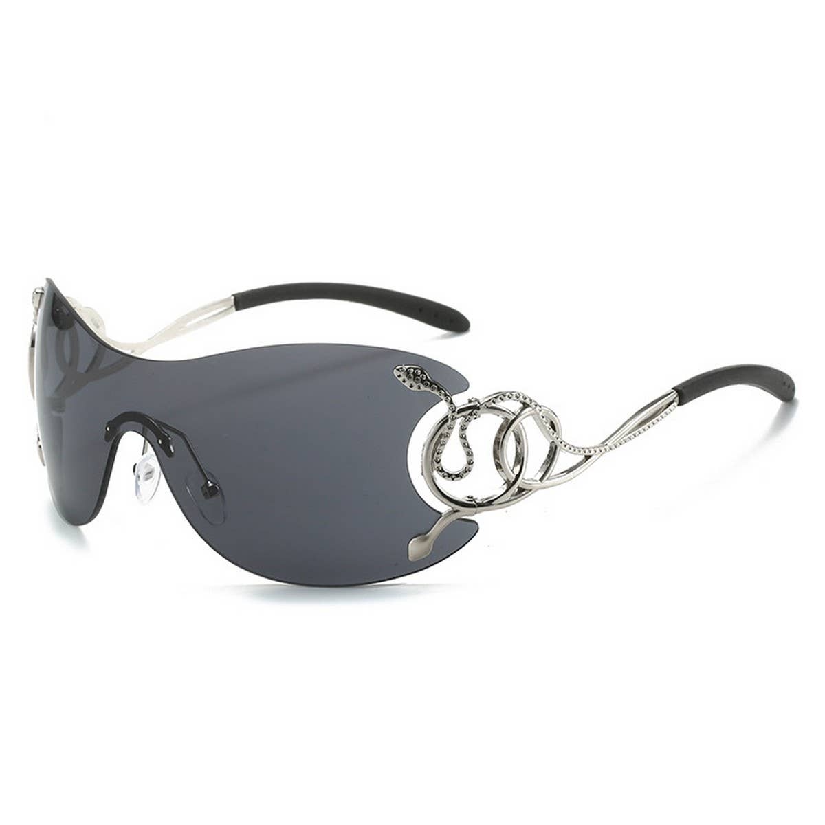 Y2K FASHION ONE-PIECE SNAKE SUNGLASSES UNISEX_CWASG0273