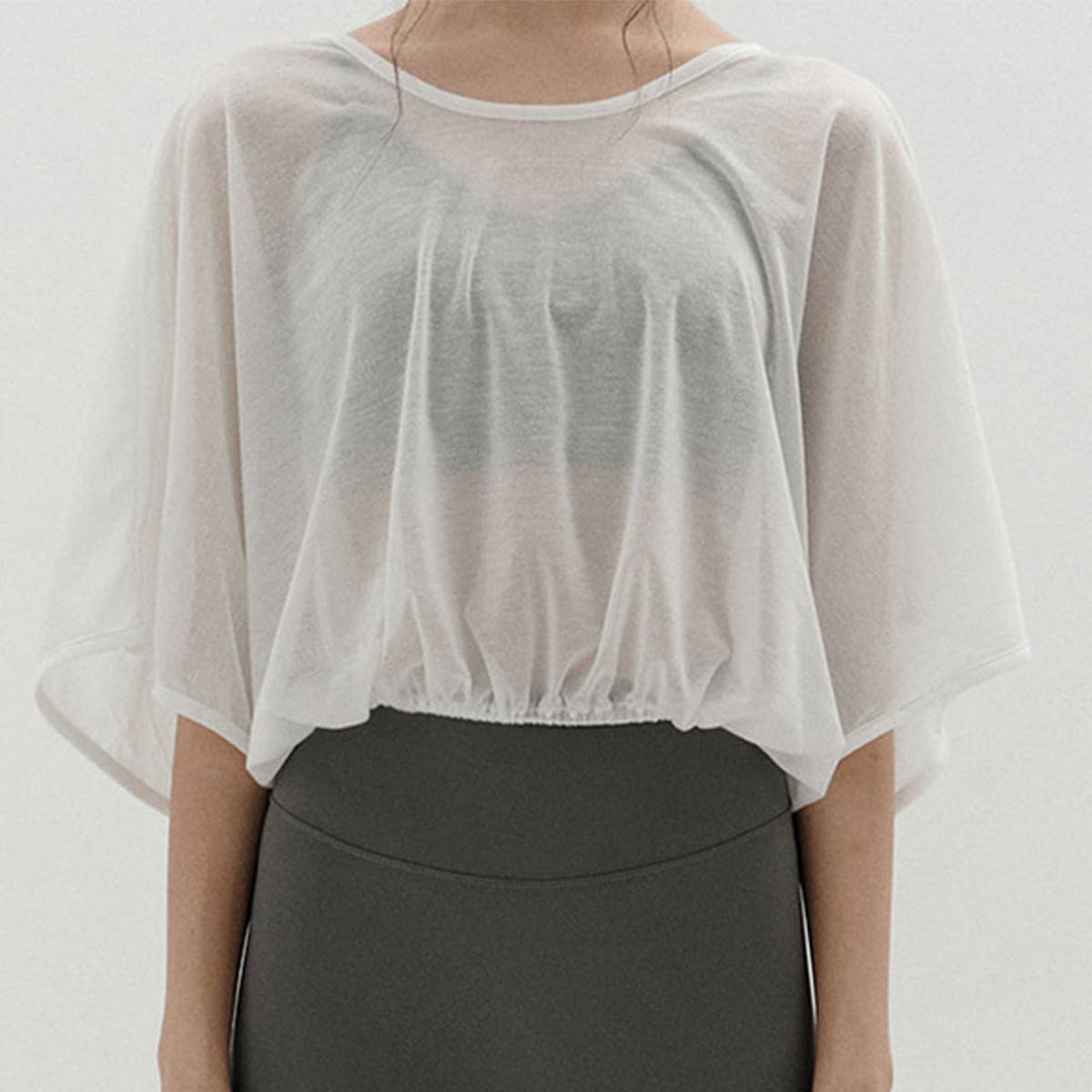 Sports blouse Tencel breathable running sunscreen