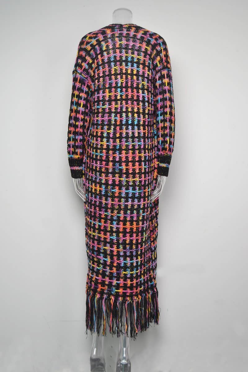 CWOCAL0506_Long Sleeve Casual Open Front Cardigan Sweater