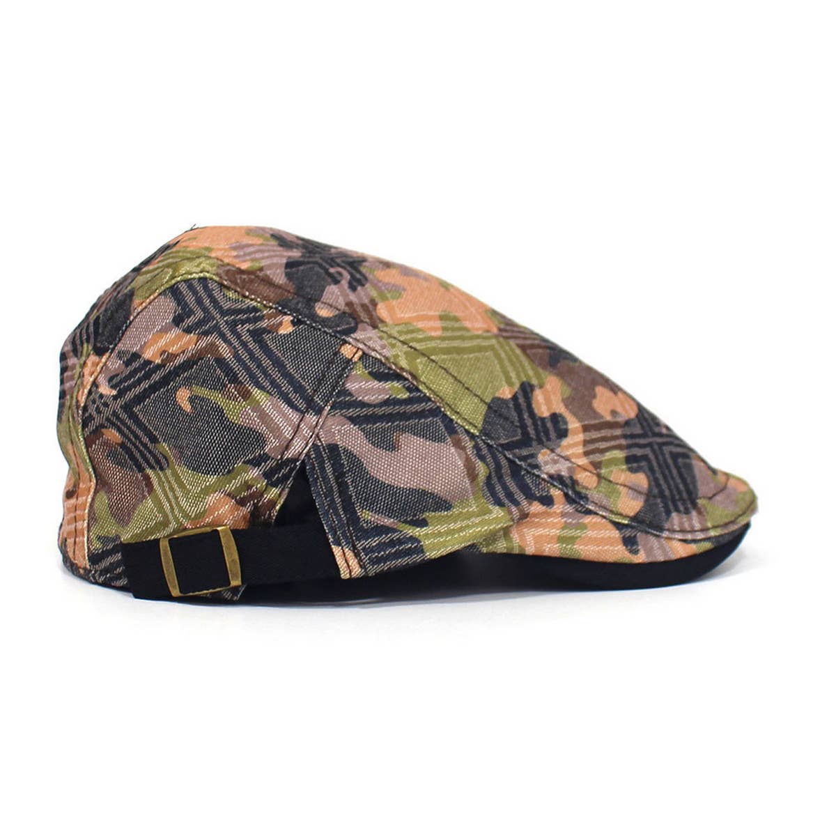 FASHIONABLE NEW CHECKERED CAMOUFLAGE BERET_CWAB2916