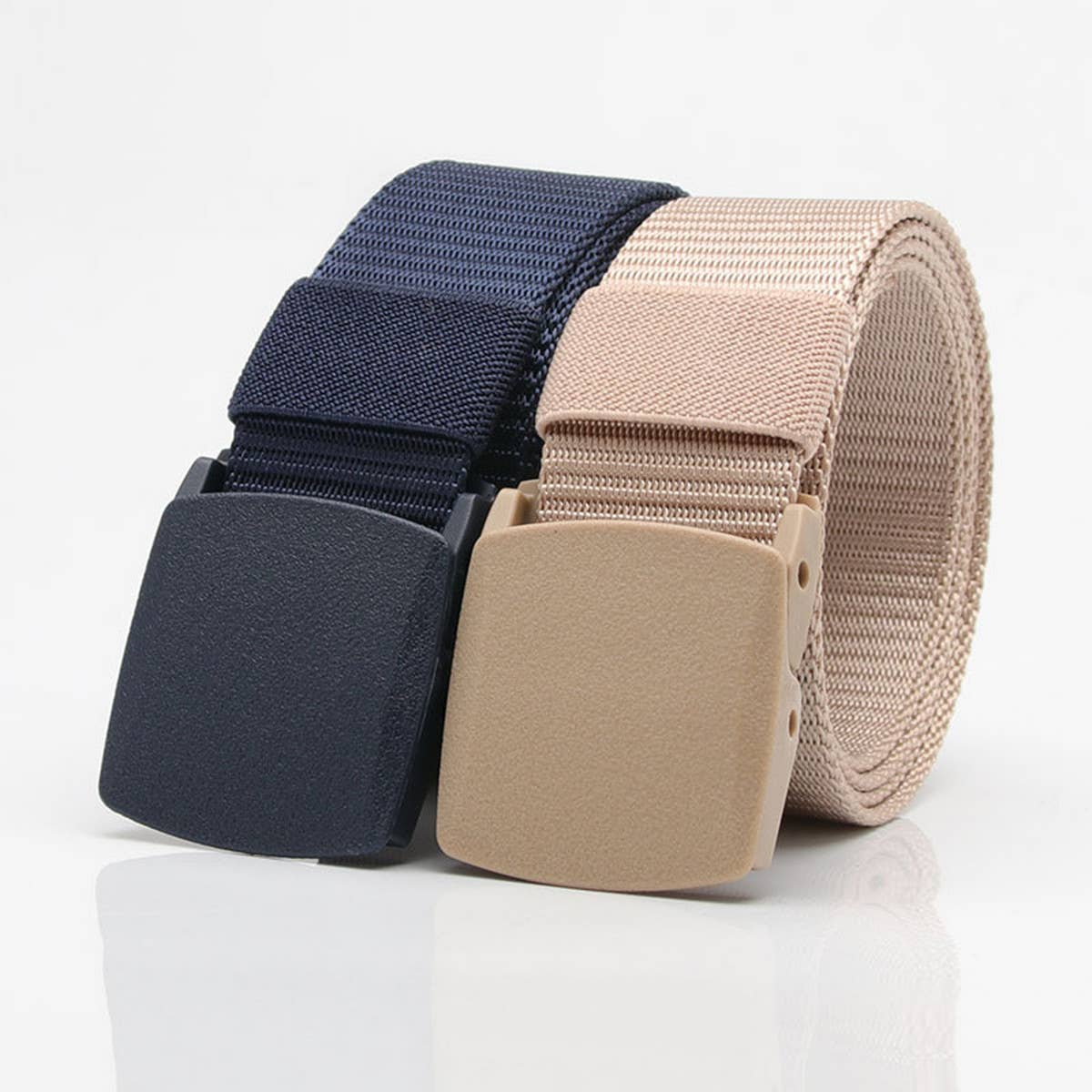 CWABE0901_CASUAL OUTDOOR AUTOMATIC BUCKLE CANVAS BELT