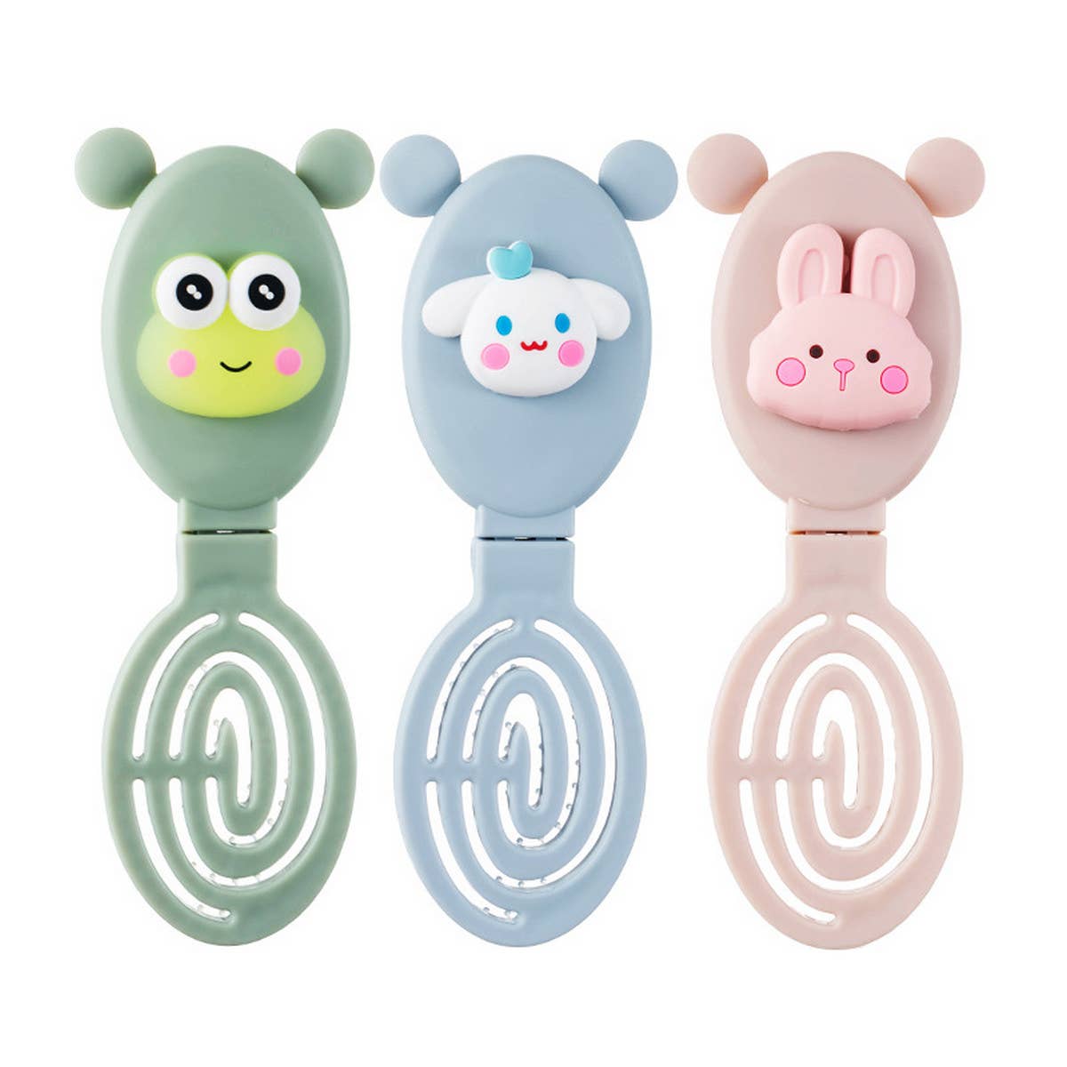 CUTE CARTOON PORTABLE FOLDING COMB