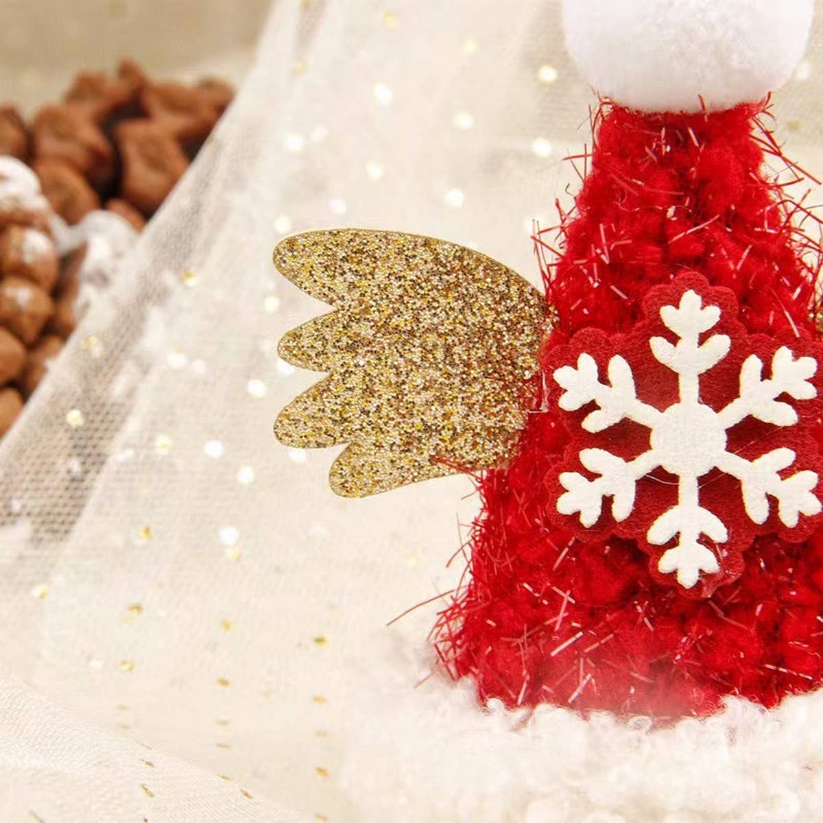 CUTE CHRISTMAS HOLIDAY DECORATION HAIR CLIP