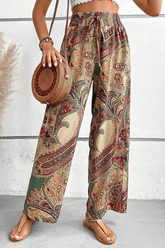 CWBLP1874_NEW SUMMER FASHION ALL-MATCH WIDE-LEG PANTS