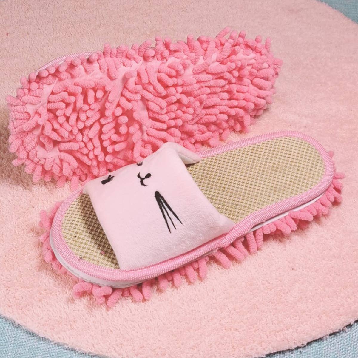 WASHABLE MOP SLIPPERS  MOP SHOES DUSTING SLIPPERS