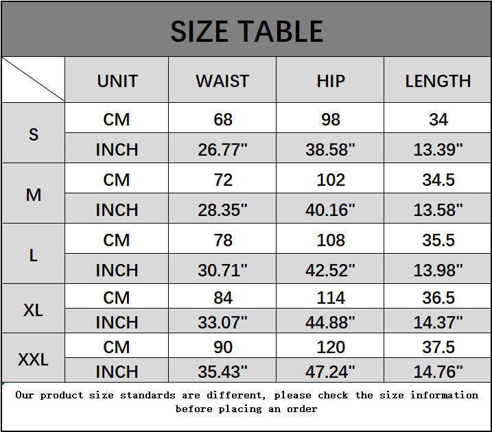 Casual, loose, simple and solid-colored shorts