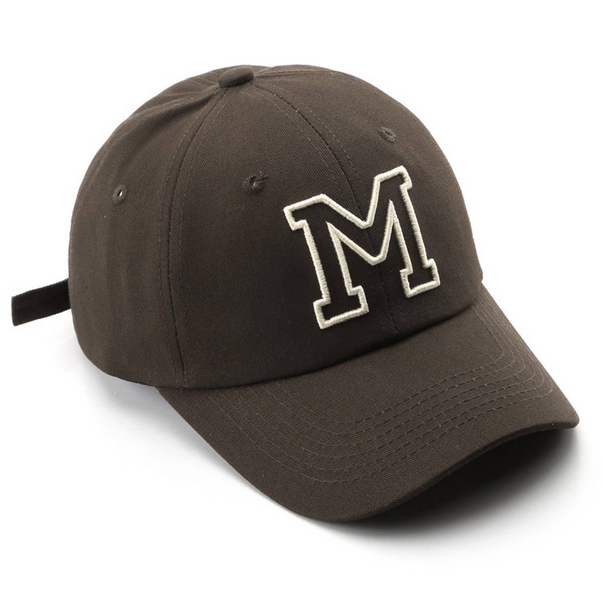 Mesh M Letter Embroidered Baseball Cap ? Unisex CWAH2837