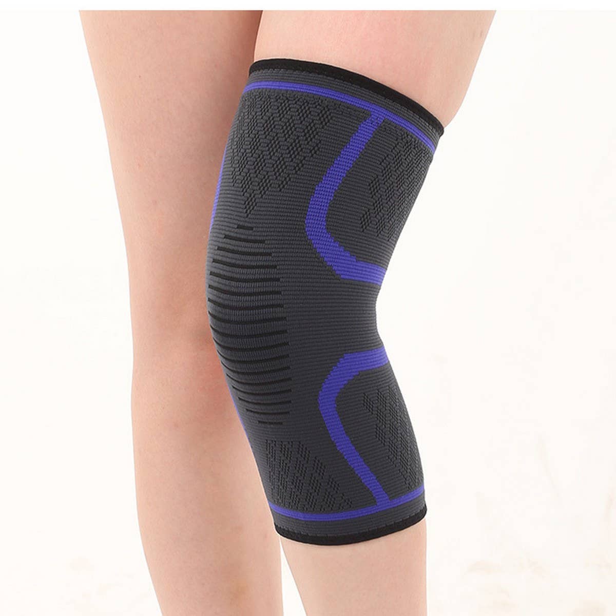 Sport Knee Brace with Anti-Slip Elastic Support_CWMM7880